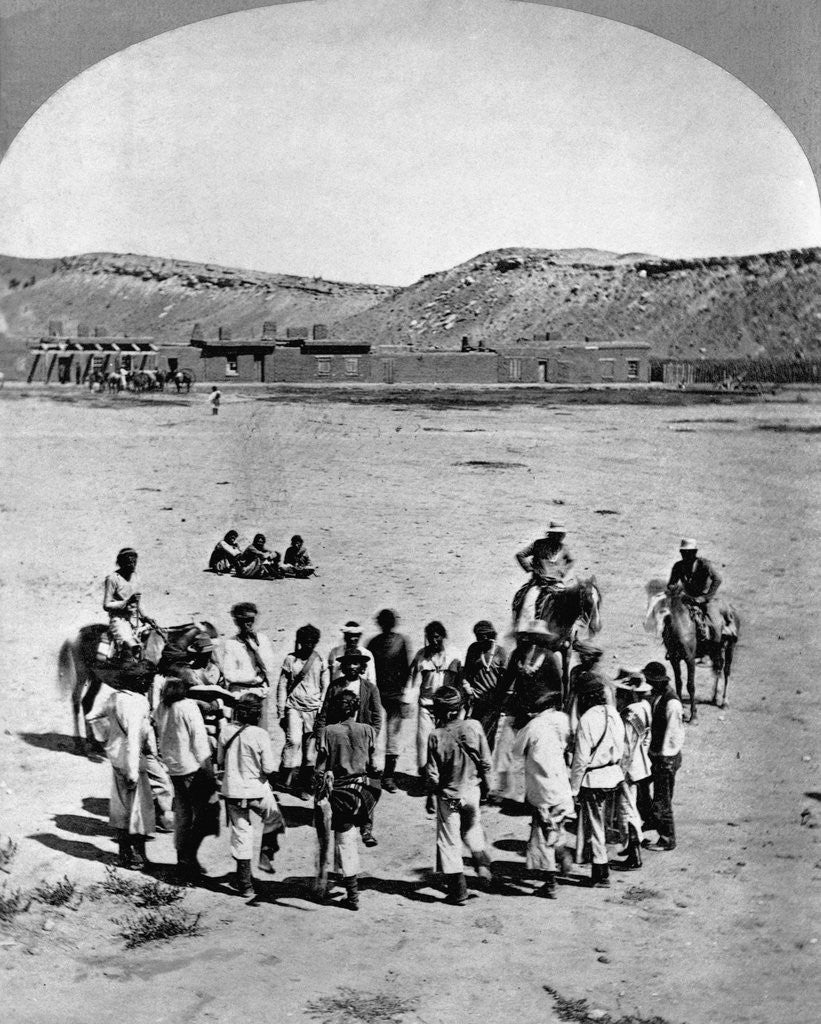 Detail of Navajo dance by Anonymous