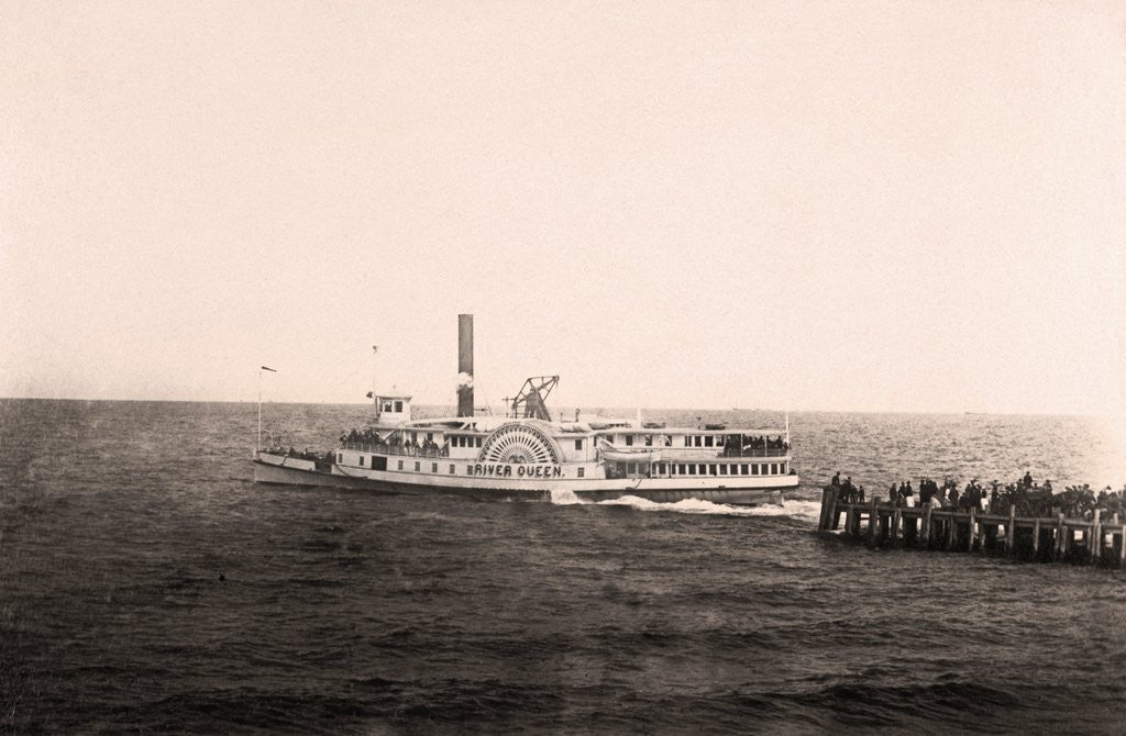 Detail of USS River Queen by Anonymous