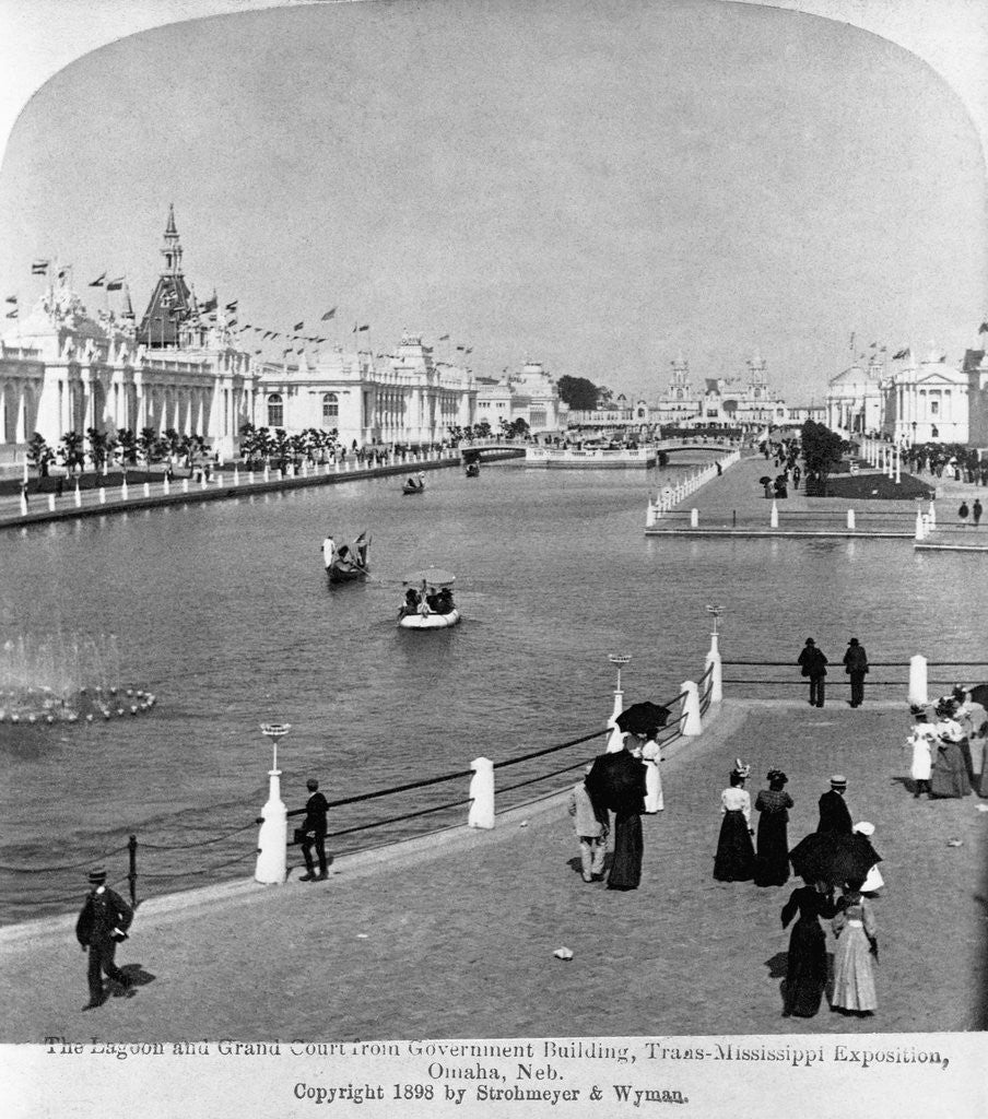 Detail of Trans-Mississippi Exposition Grounds by Anonymous