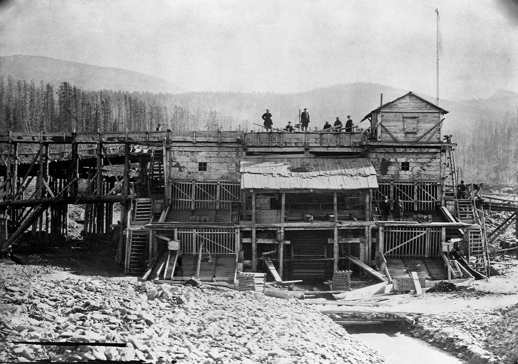 Detail of Gold Mine in Siberia by Anonymous