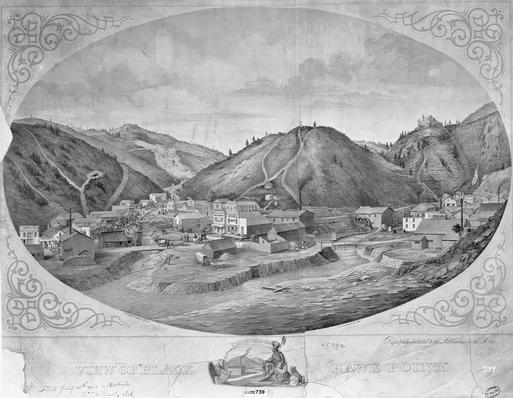 Detail of View of 'Black Hawk Pointe' by J. E. Dillingham