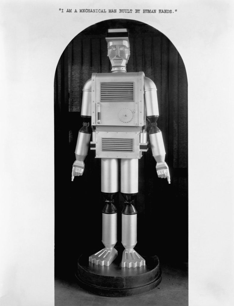 Detail of A Robot Built for the Texas Centennial Exposition by Anonymous