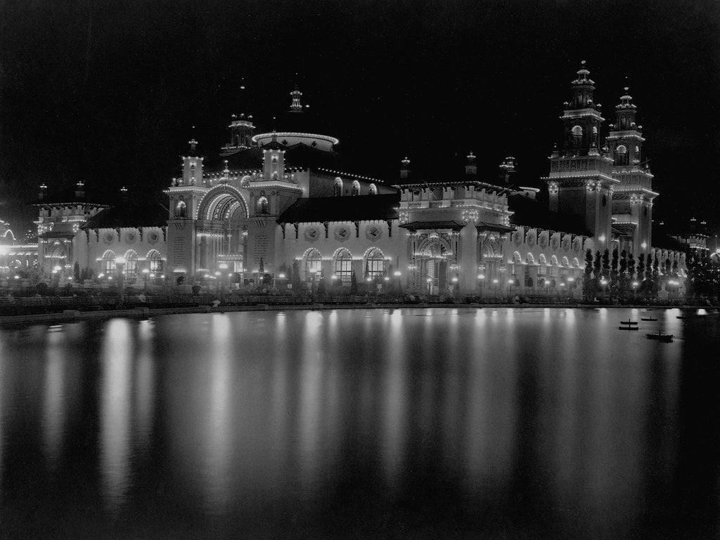Detail of The Machinery Building at the Pan American Exposition by Anonymous