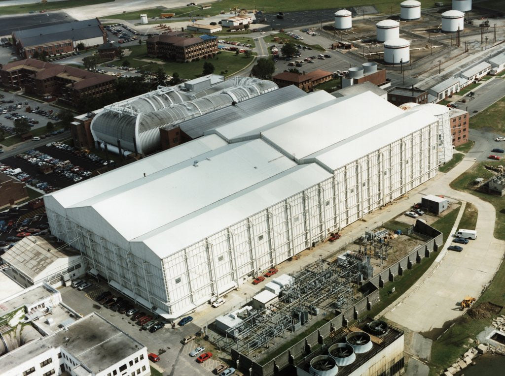 Detail of Wind Tunnel Building by Anonymous