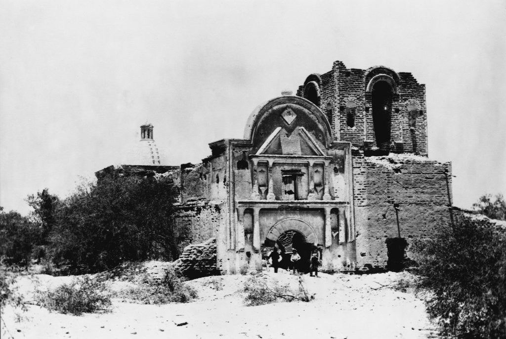 Detail of Mission San Jose de Tumacacori by Anonymous