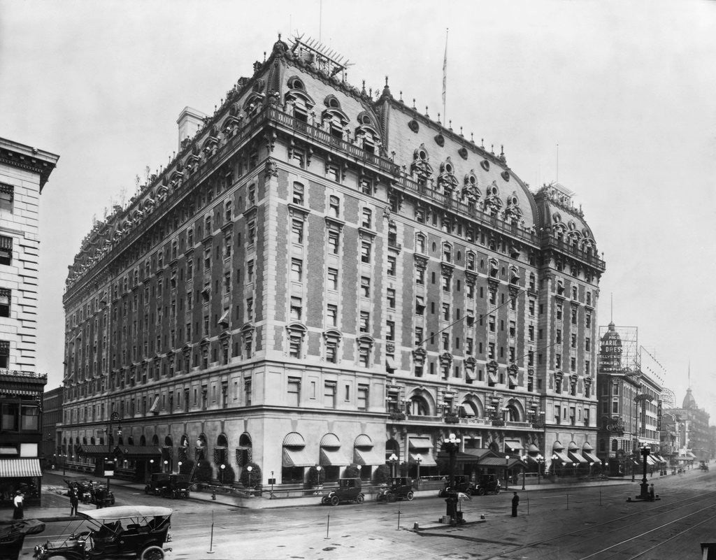 Detail of Hotel House Astor, New York by Anonymous