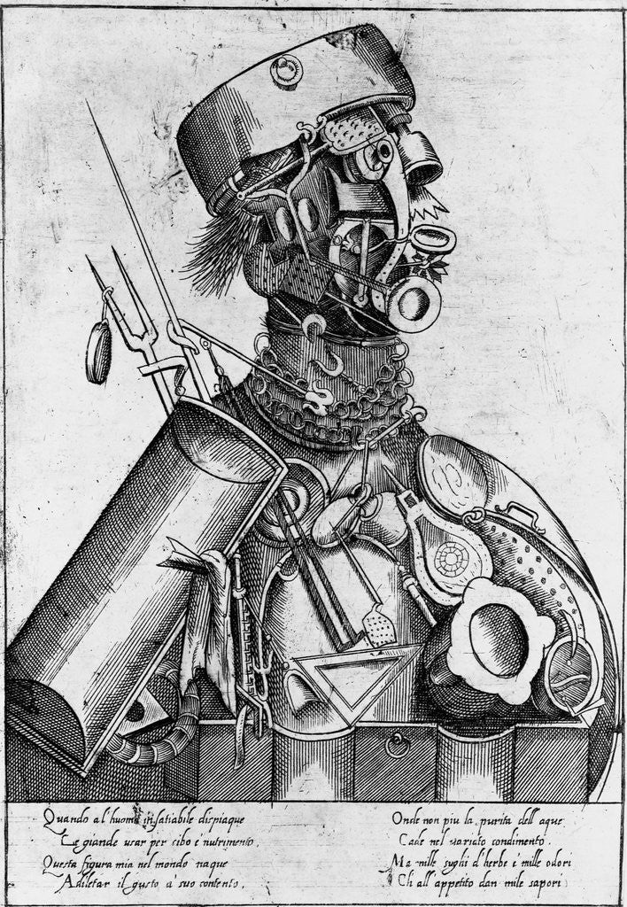 Detail of Genius of the Kitchen by Giuseppe Arcimboldi