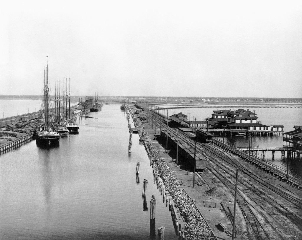 Detail of Port Tampa by Anonymous