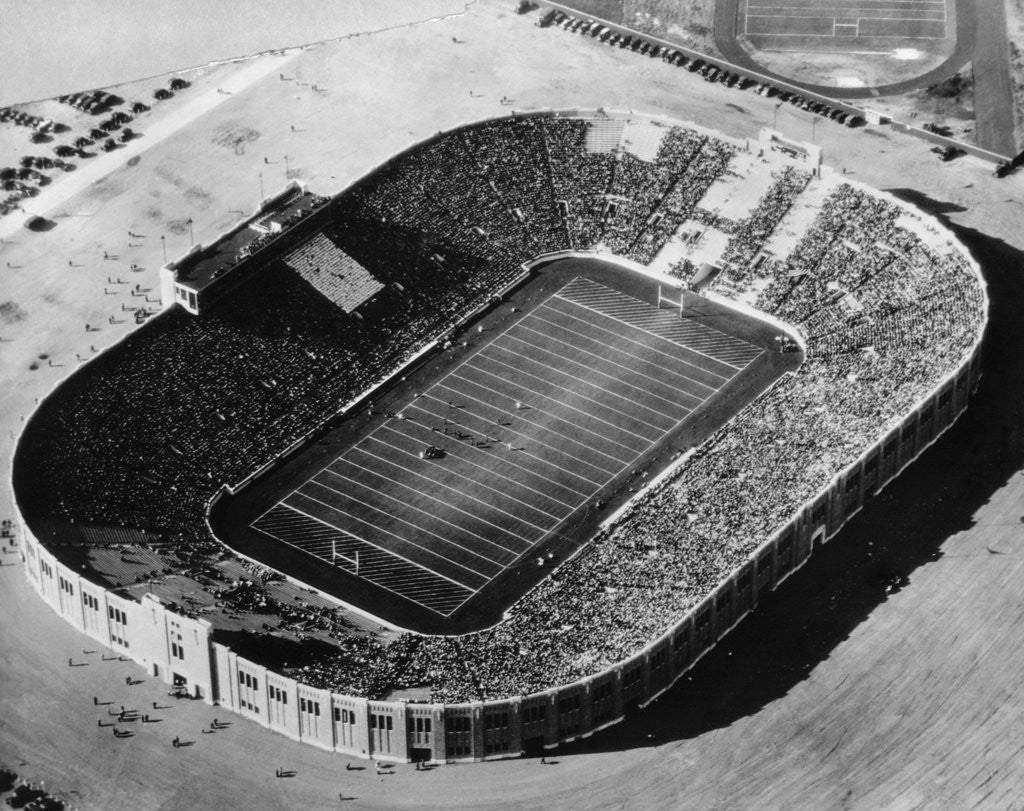 Detail of Notre Dame Stadium by Anonymous
