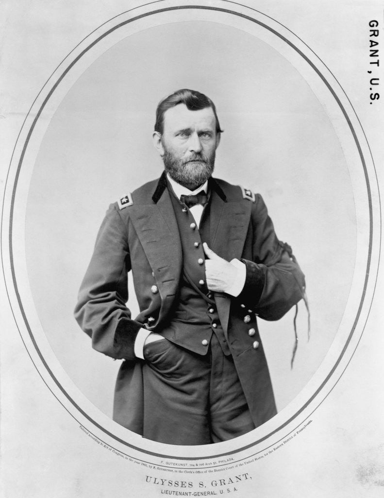 Detail of General Ulysses S. Grant by Anonymous
