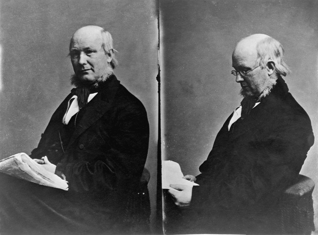 Detail of Journalist Horace Greeley by Anonymous