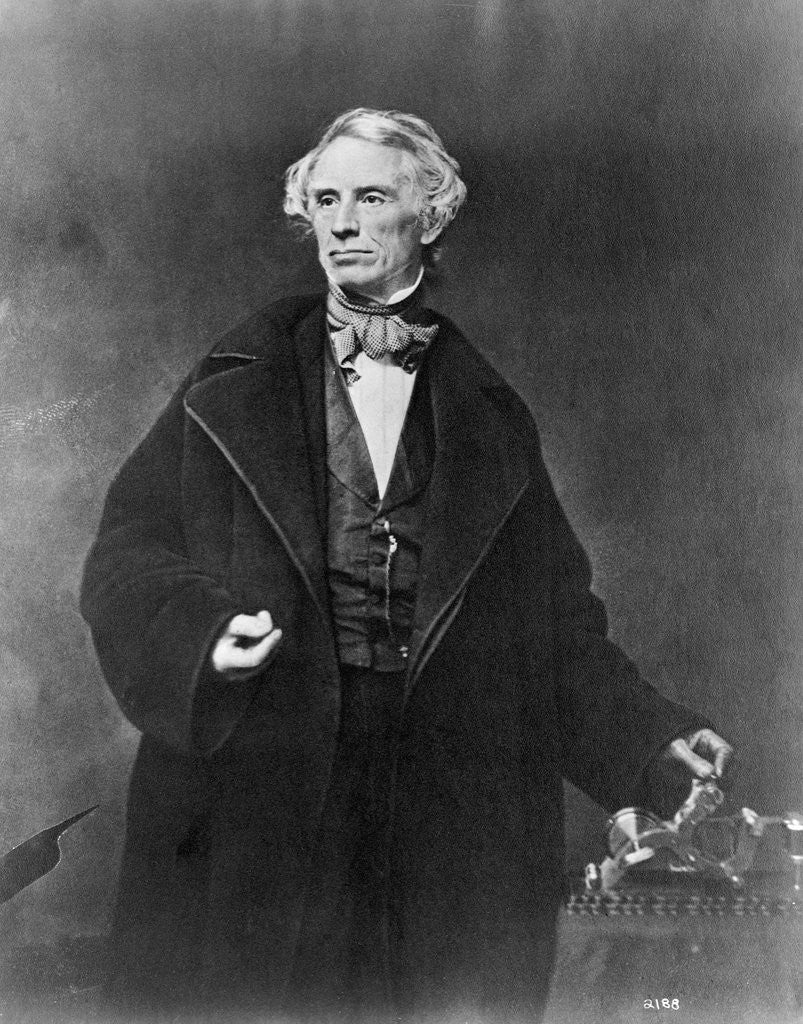 Detail of Inventor and Painter Samuel Morse by Anonymous