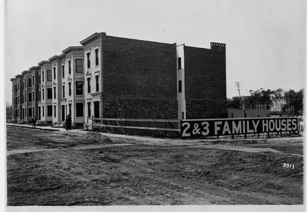 Detail of Construction of Tenements, New York by Anonymous