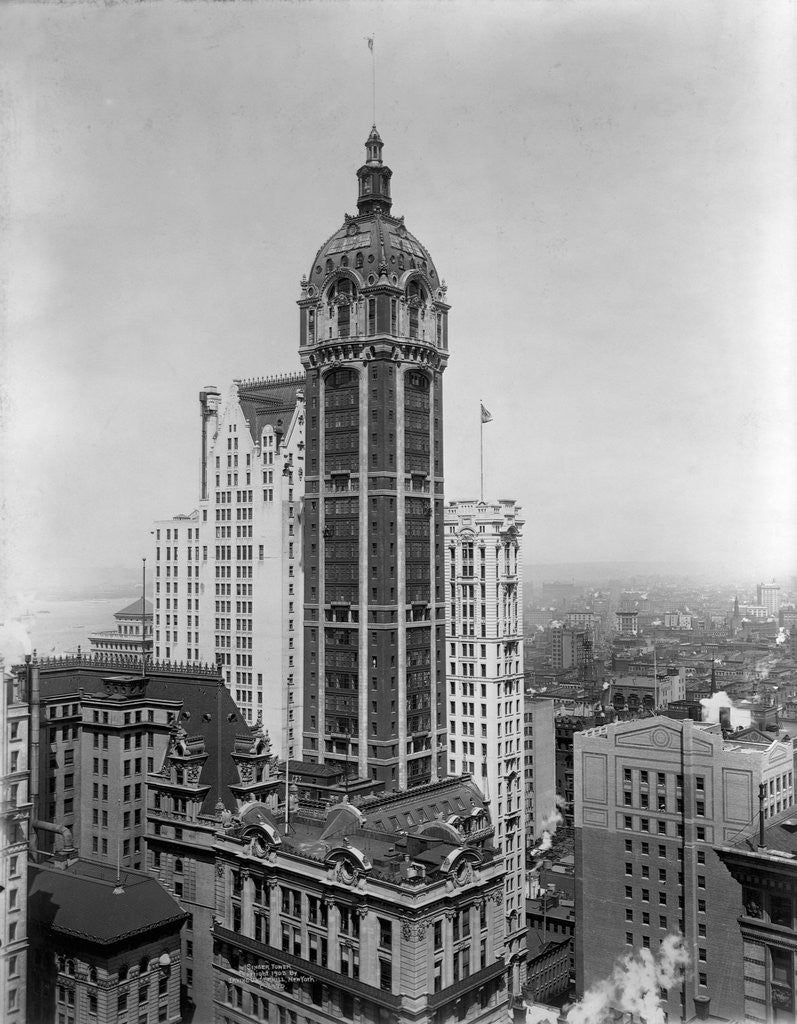 Detail of Singer Tower, New York by Corbis