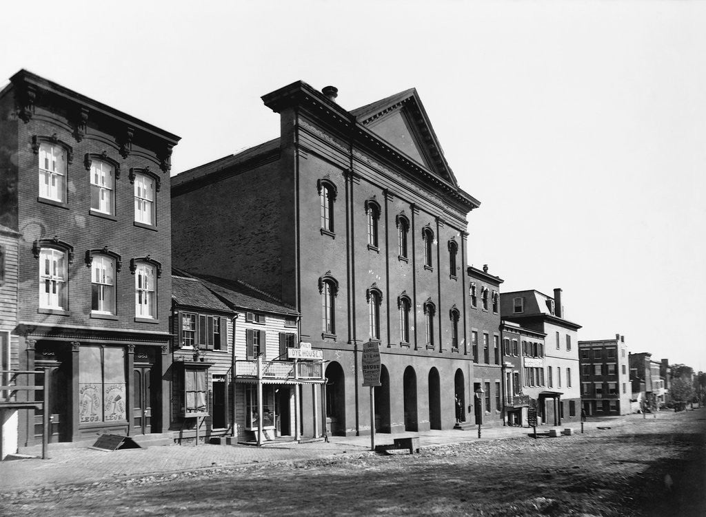 Detail of Ford's Theatre by Anonymous