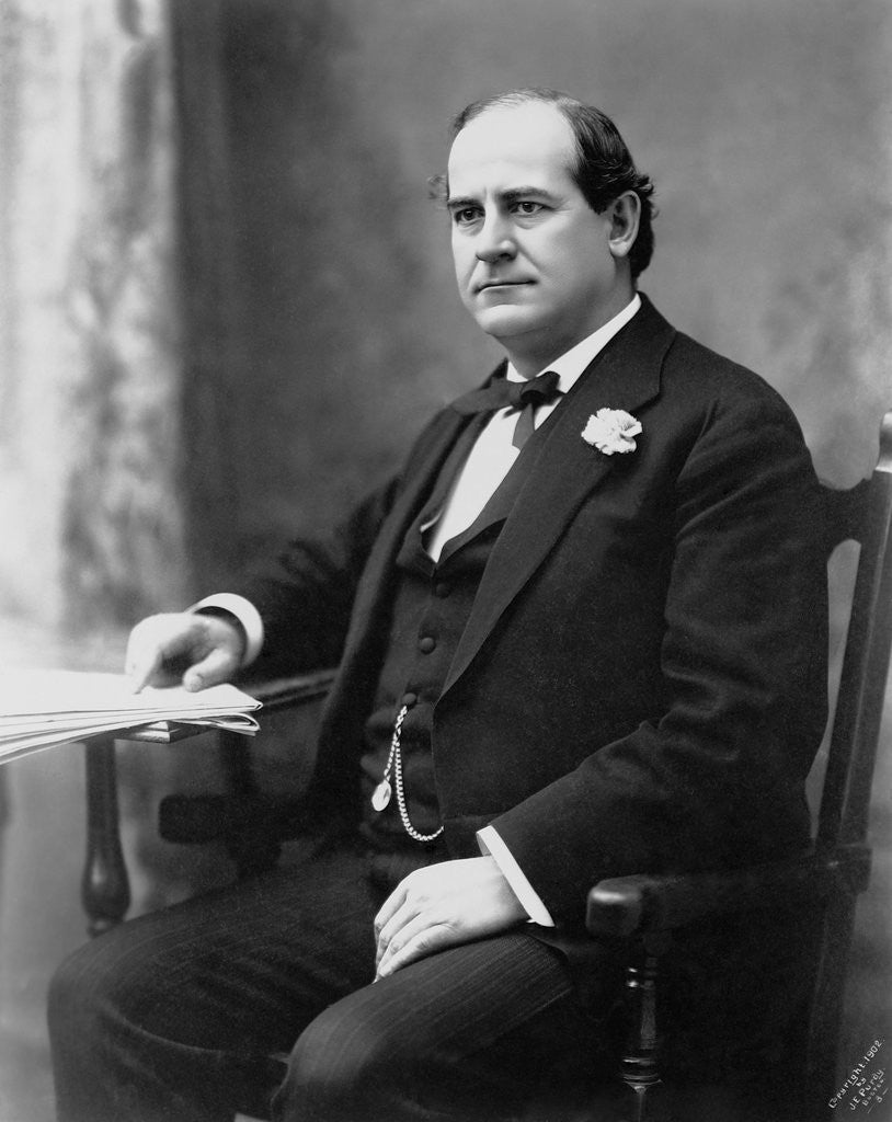 Detail of William Jennings Bryan by Anonymous