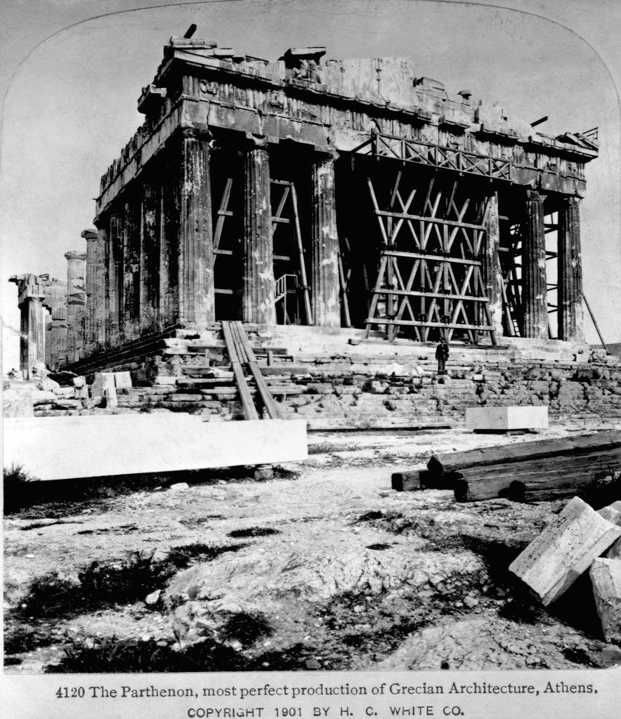 Detail of The Parthenon by Anonymous