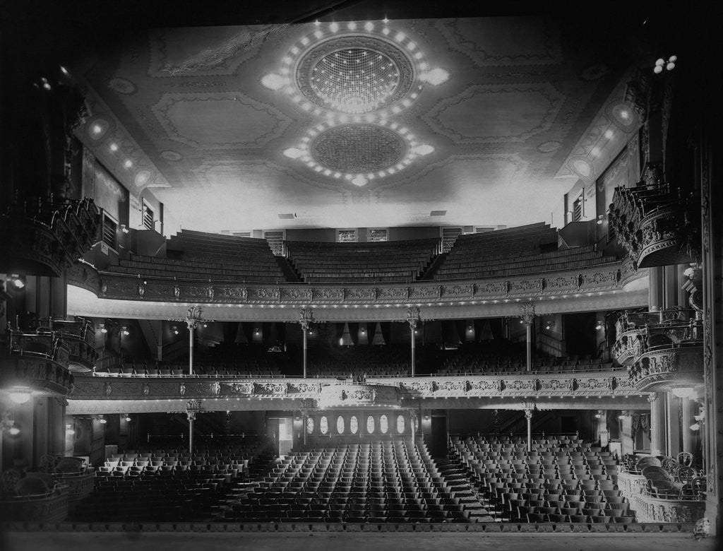 Detail of Interior of Bradford Theater by Anonymous