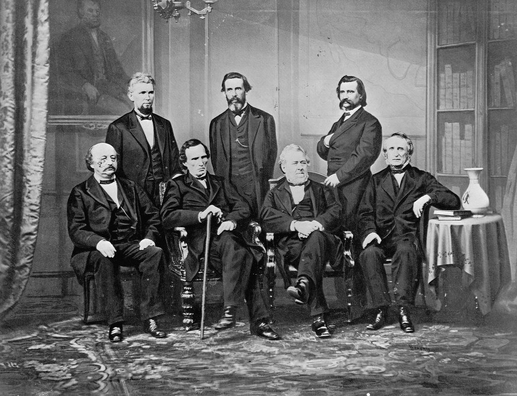 Detail of Andrew Johnson's Impeachment Committee by Anonymous