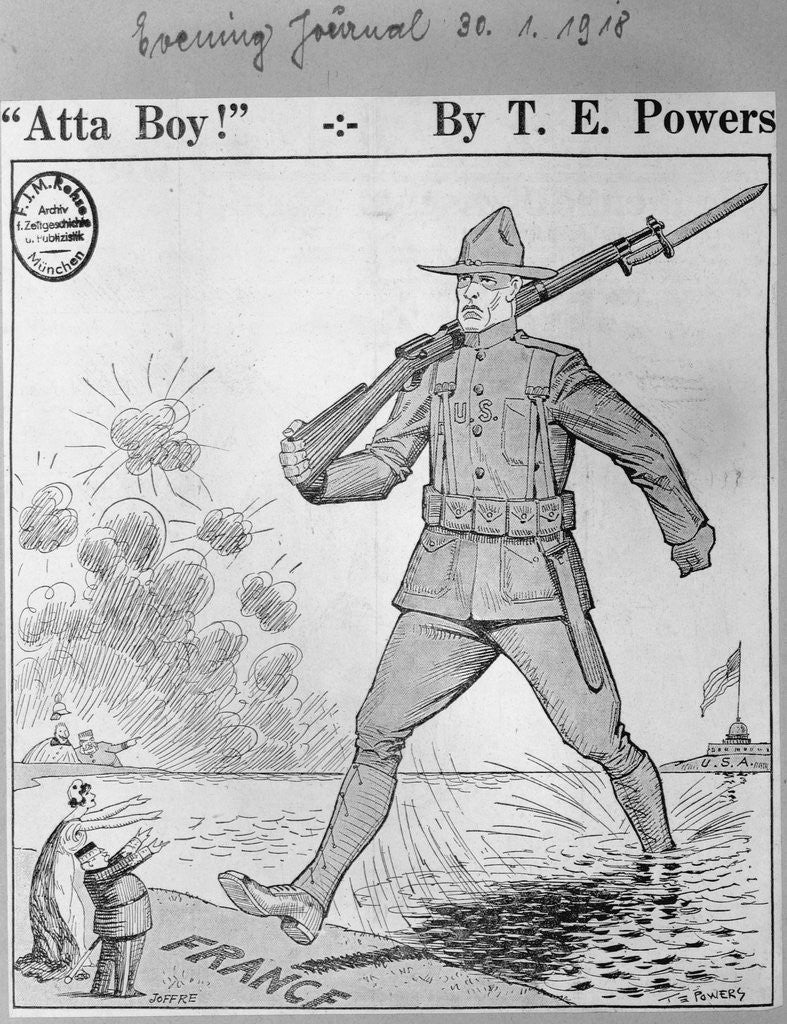 Detail of Atta Boy! by T.E. Powers