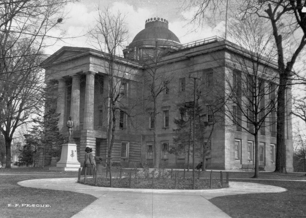 Detail of North Carolina State Capitol by Anonymous