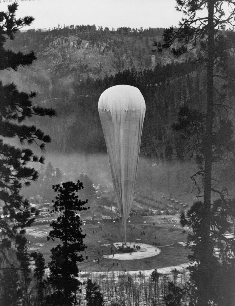 Detail of High-Altitude Balloon by Anonymous