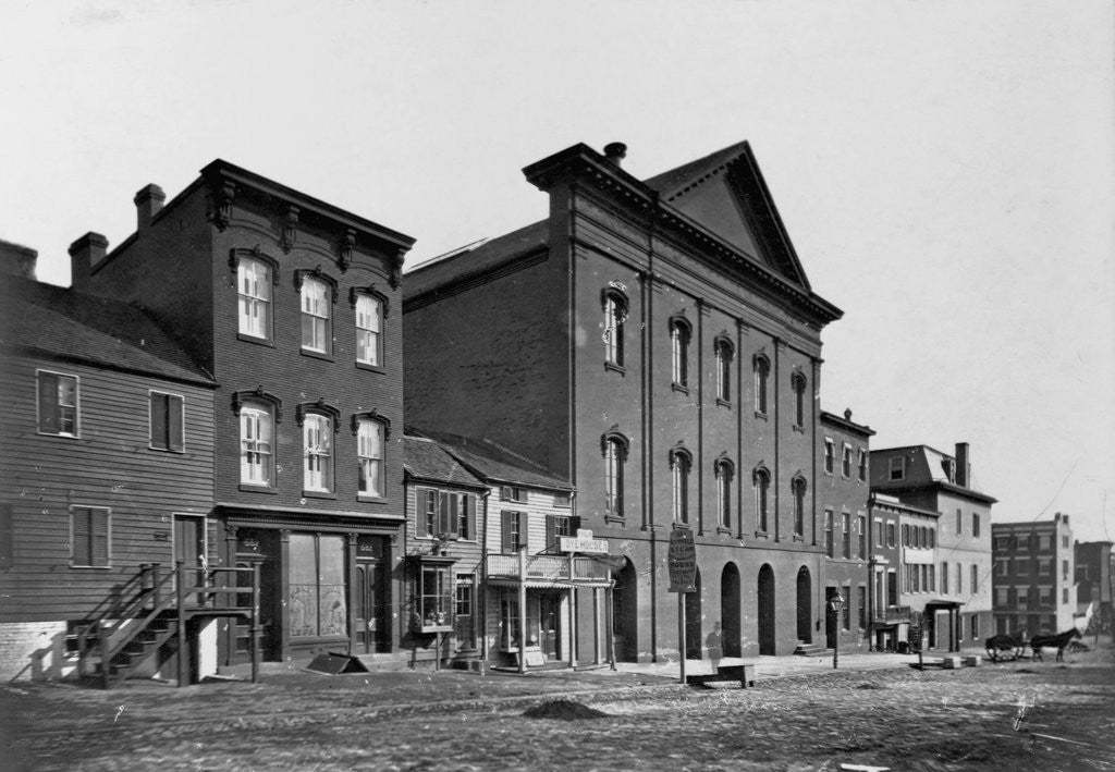 Detail of Ford's Theatre by Anonymous