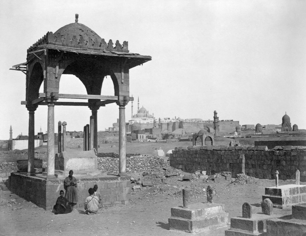 Detail of City of the Dead in Cairo by Anonymous