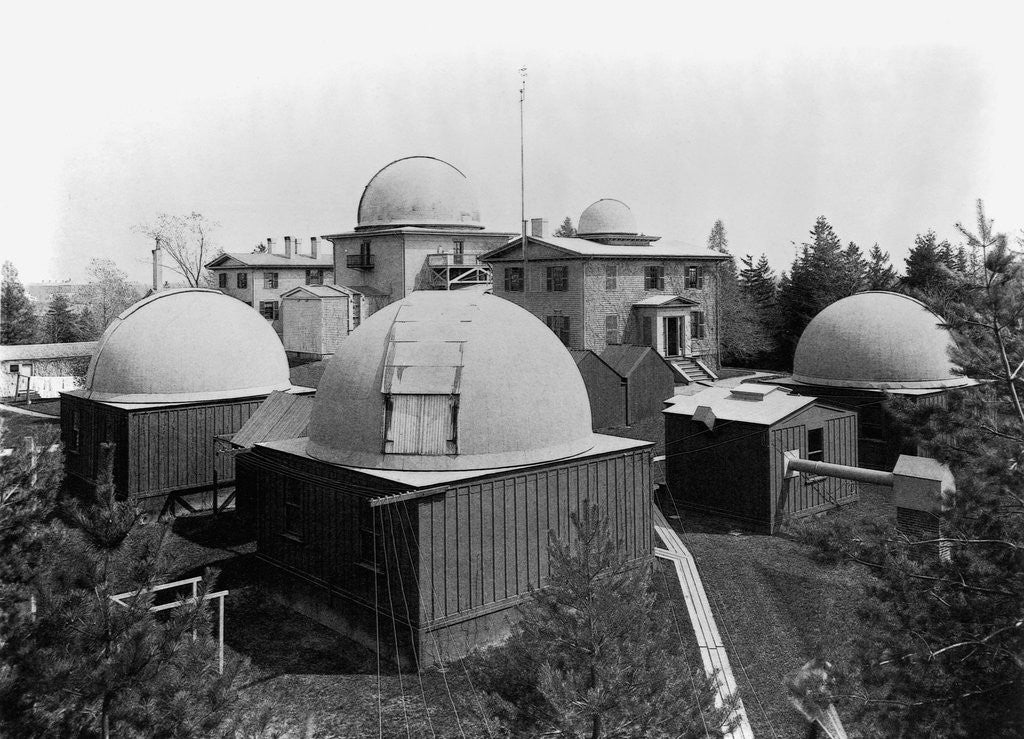 Detail of Harvard Observatory Complex by Anonymous