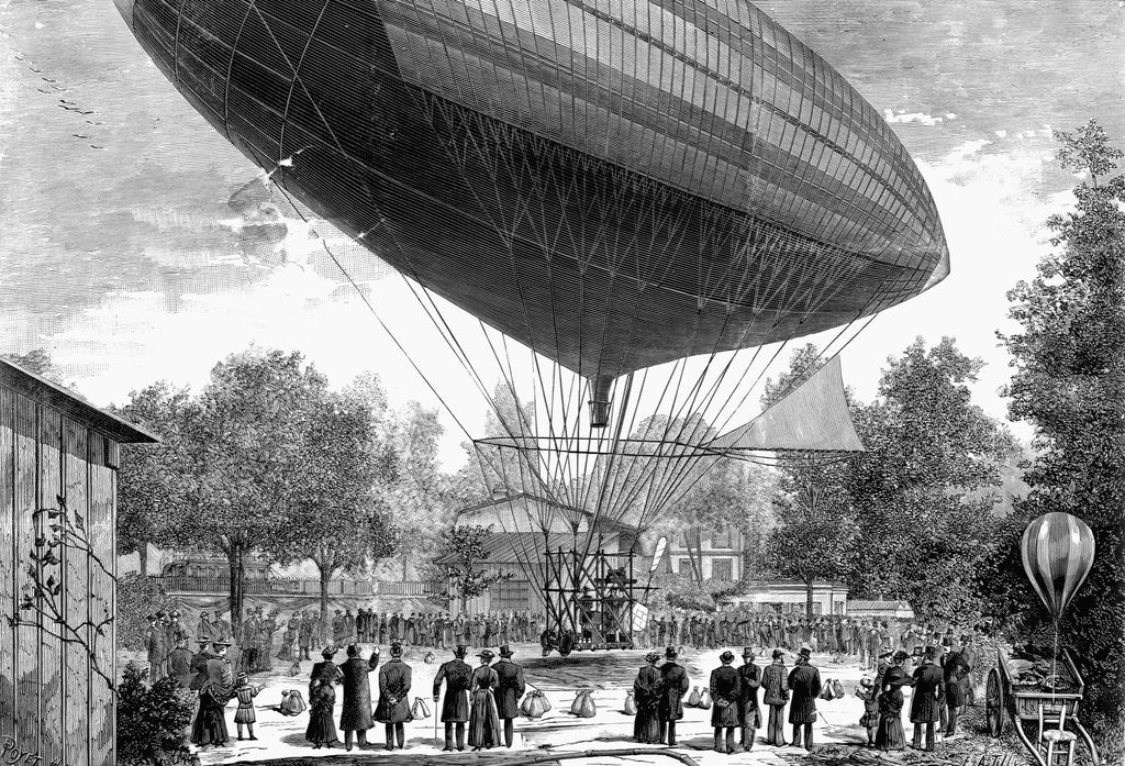 Detail of Balloon Ready for Ascension by A. Tilly