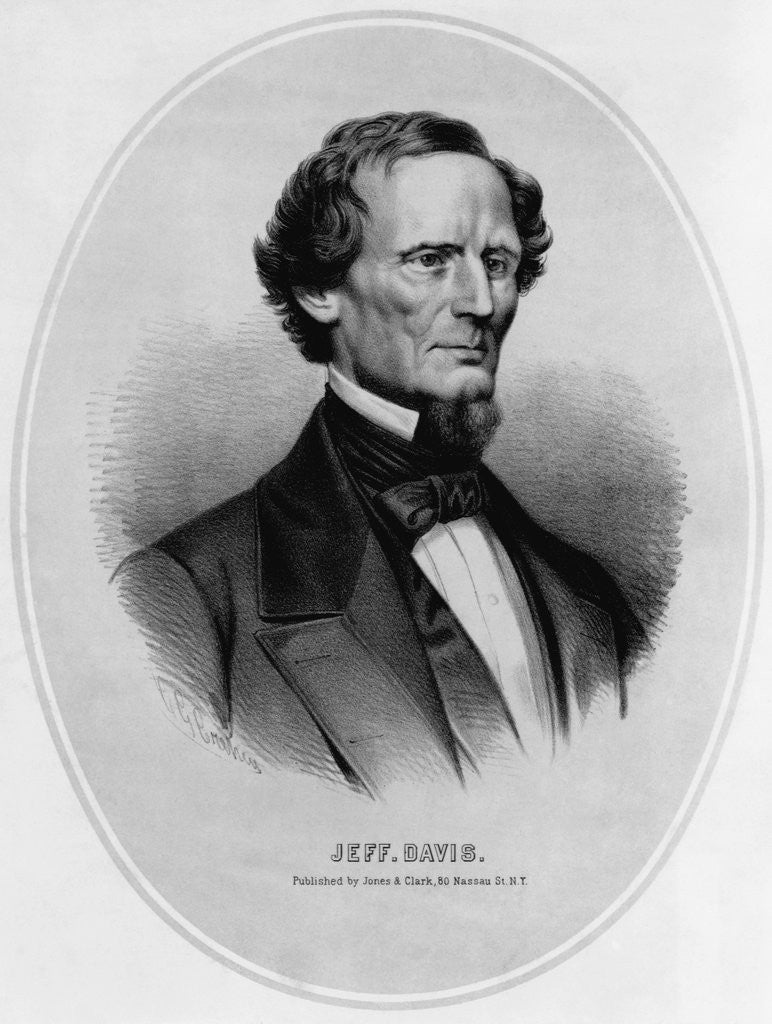 Detail of Jefferson Davis by Anonymous