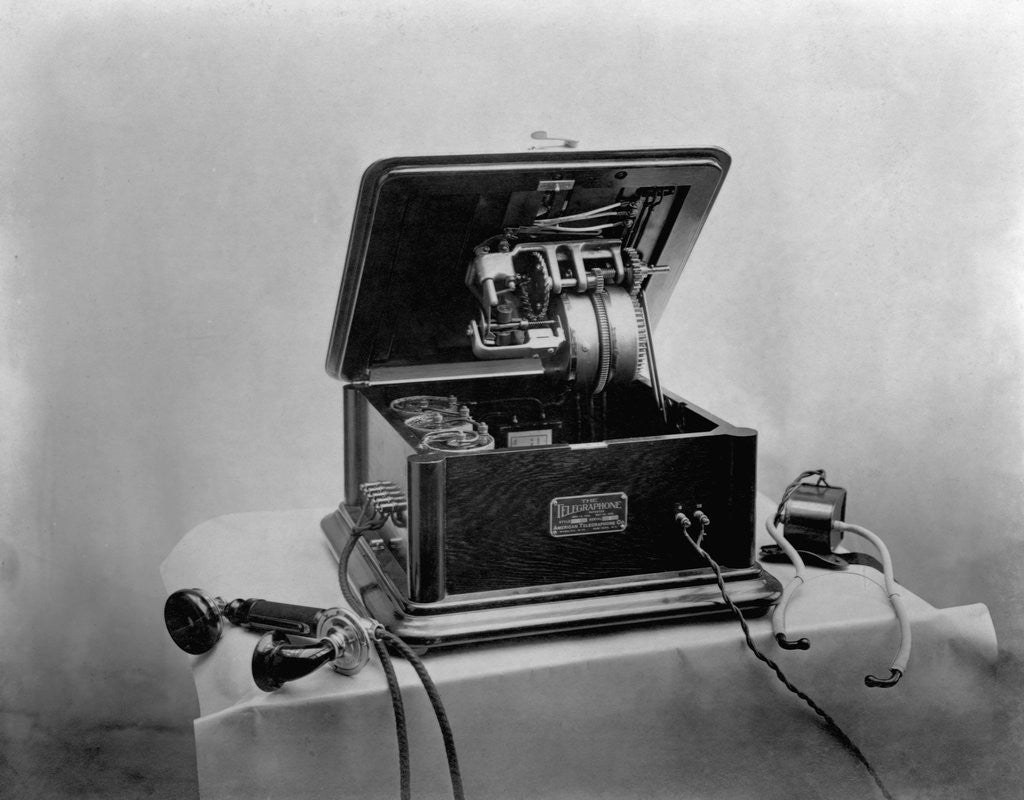 Detail of A Telegraphone by Anonymous