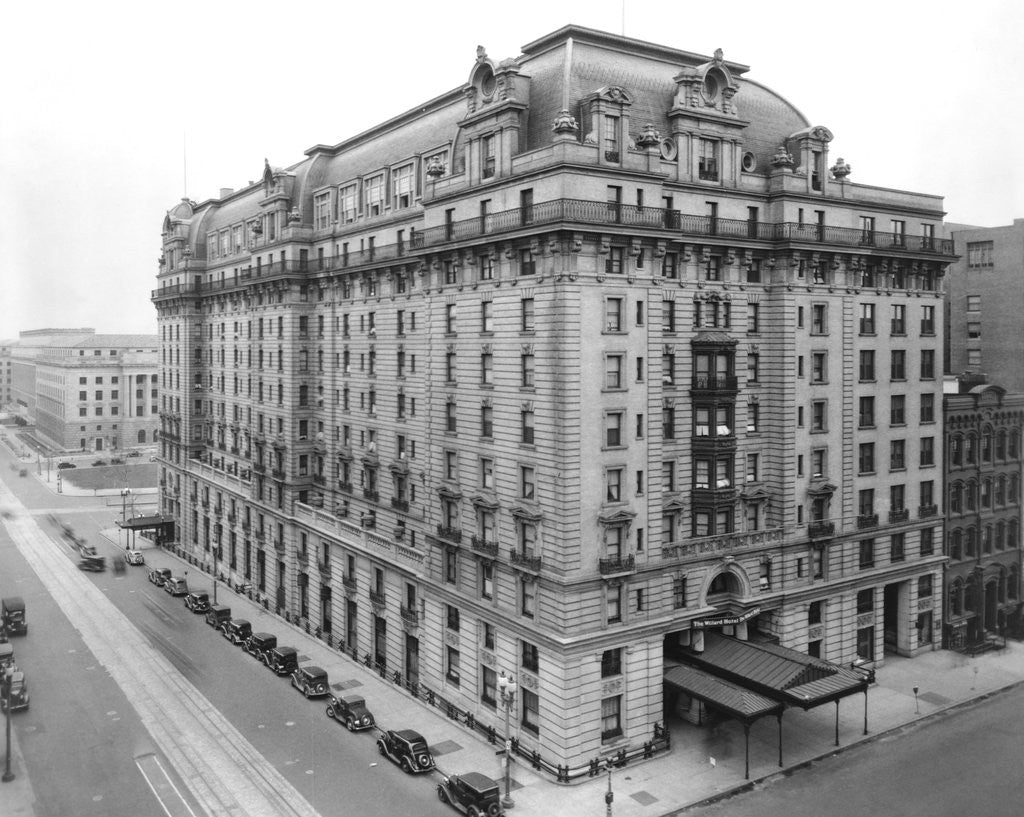 Detail of Willard Hotel, Washington, D.C. by Corbis