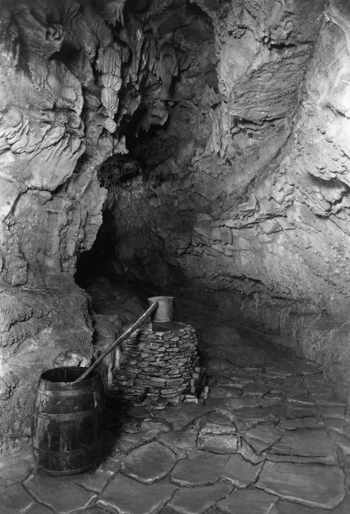 Detail of Mammoth Onyx Cave in Kentucky by Anonymous