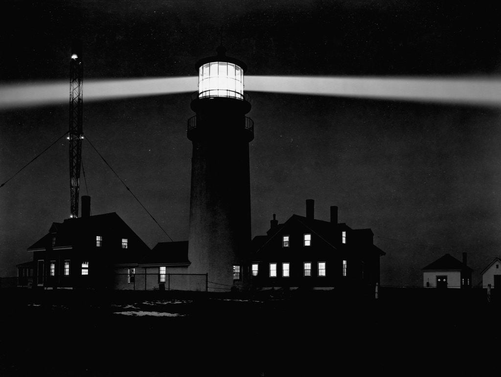 Detail of Highland Light at Night by Anonymous