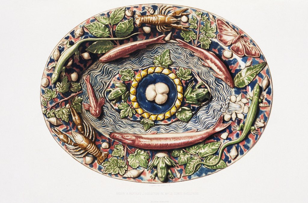 Detail of Monographie de l'oeuvre de Bernard Palissy by Anonymous