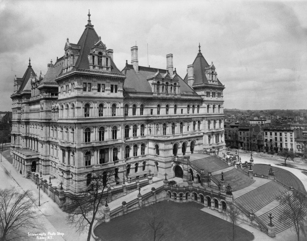 Detail of New York State Capitol by Anonymous