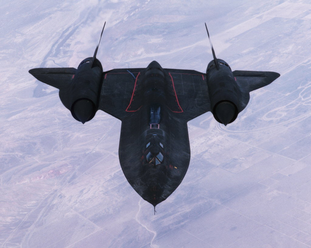 Detail of Boomer's View of an SR-71A Aircraft by Anonymous
