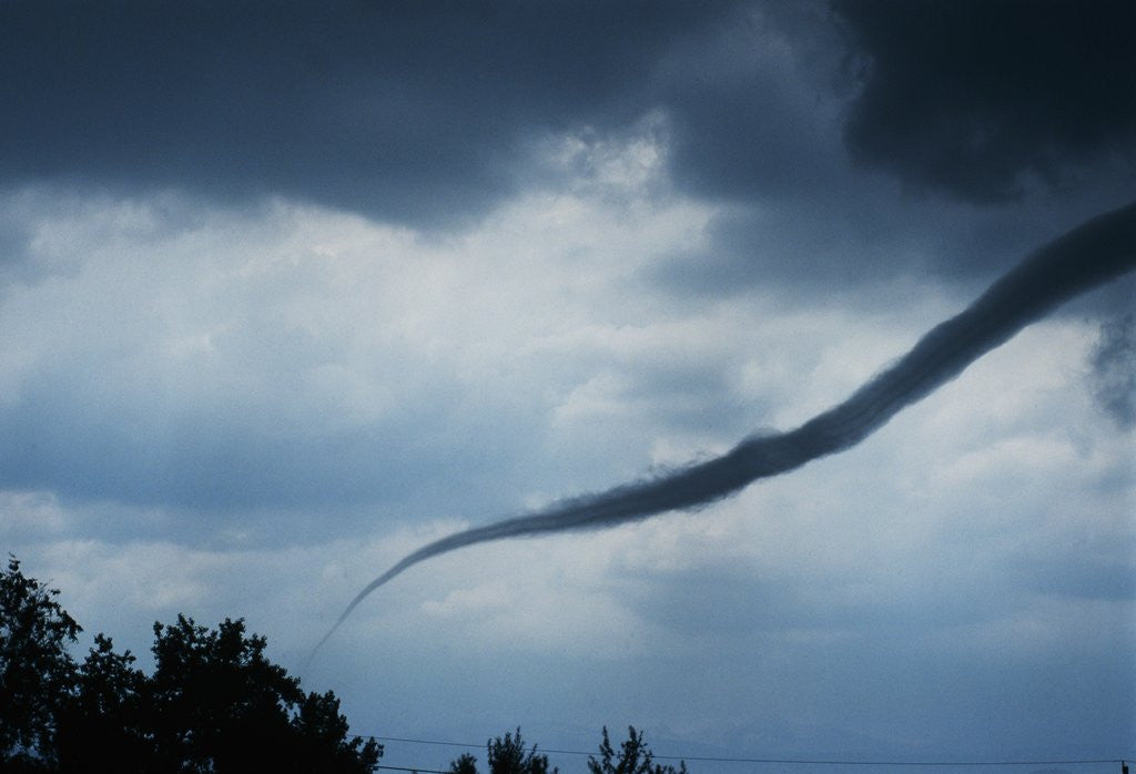 Detail of Tornado over Boulder, Colorado by Anonymous