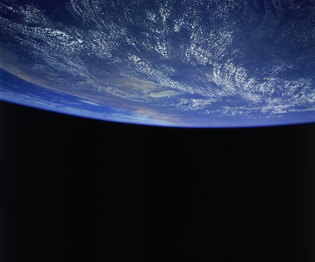 Detail of Earth from Space Shuttle by Anonymous