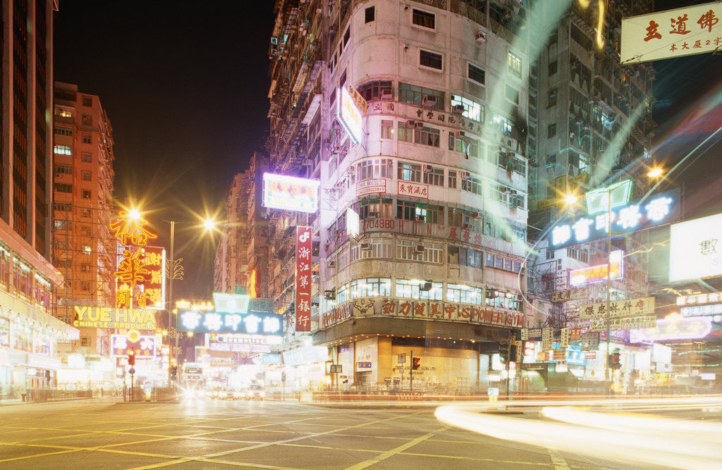 Detail of Neon Signs of Tsim Sha Tsui by Anonymous