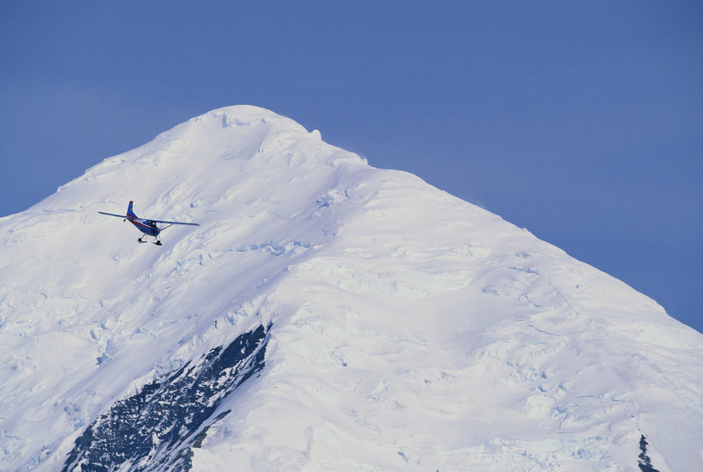 Detail of Ski Plane near Mount McKinley Base Camp by Anonymous