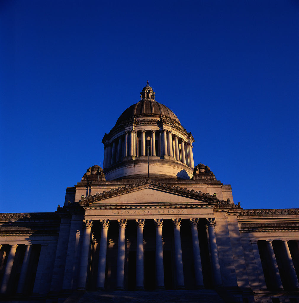 Detail of Washington State Capitol Building by Anonymous