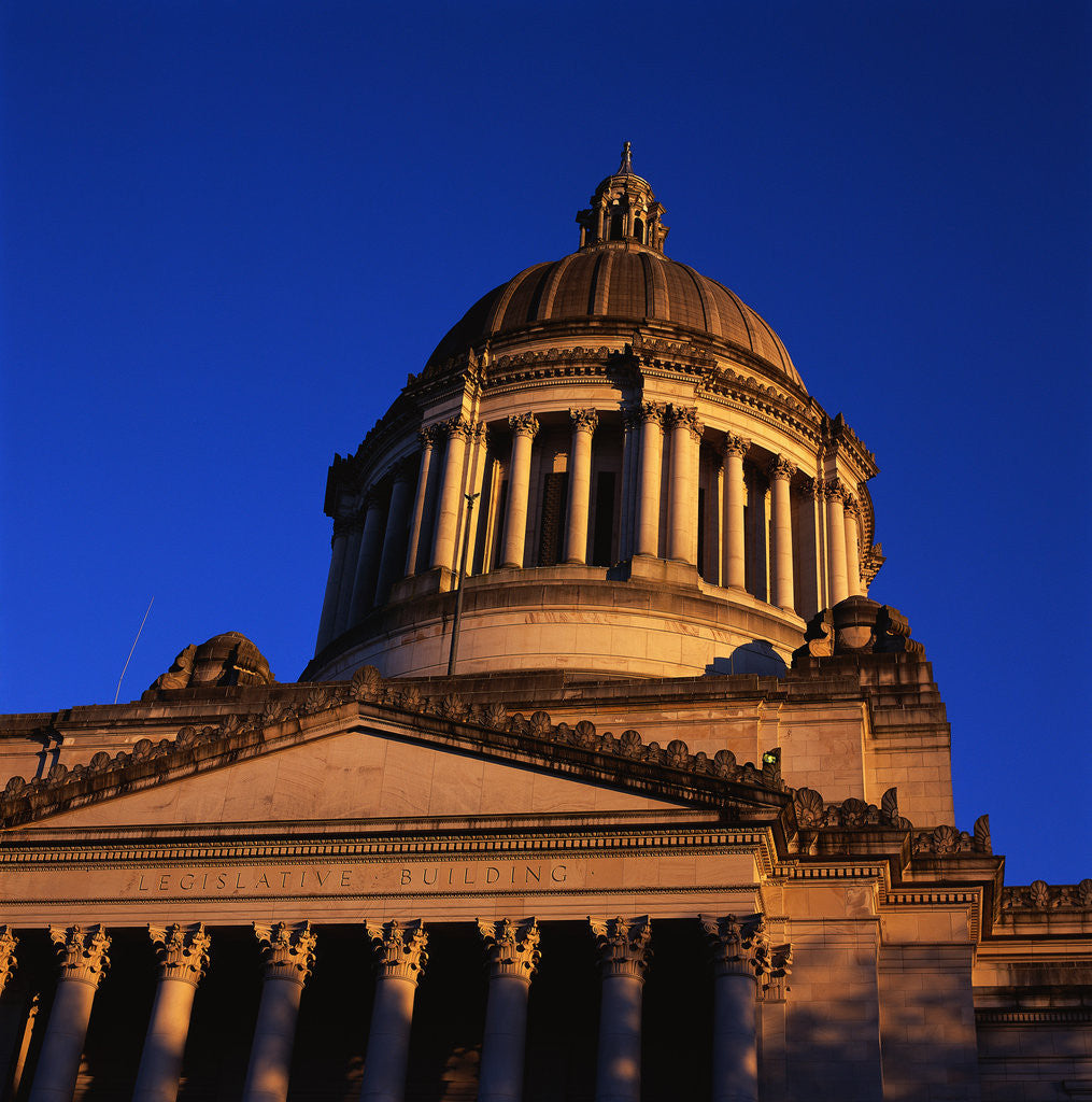 Detail of Washington State Capitol Building by Anonymous