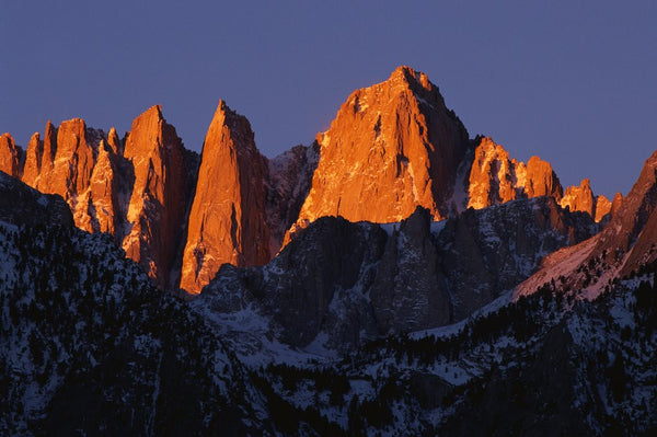 Morning Light on Mount Whitney posters & prints by Anonymous