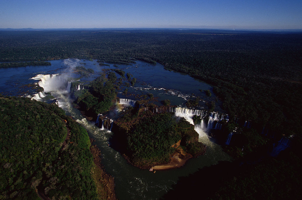 Detail of Iguazu Falls by Corbis