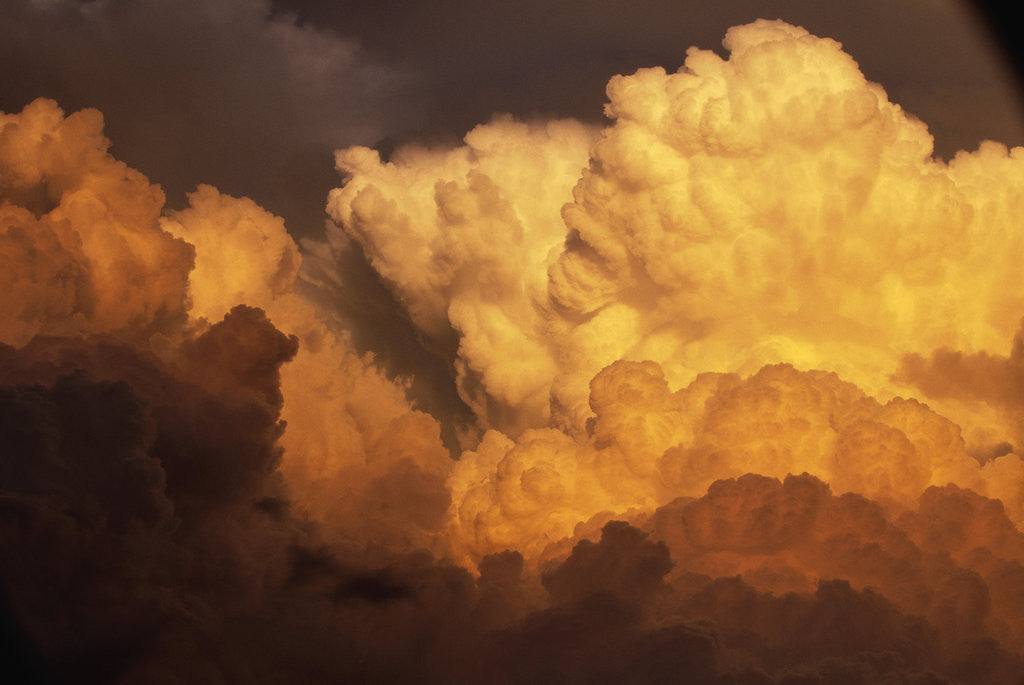 Detail of Ominous Storm Clouds Above Texas by Anonymous