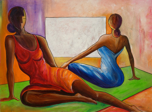 Detail of Reflections by Ikahl Beckford