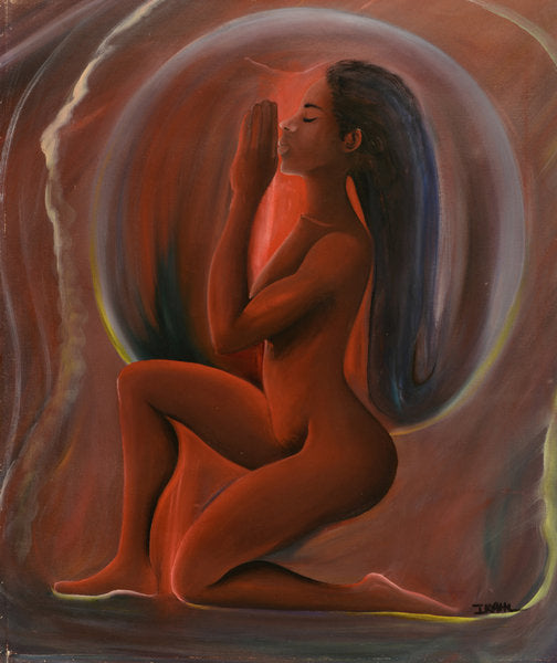 Detail of Prayer by Ikahl Beckford