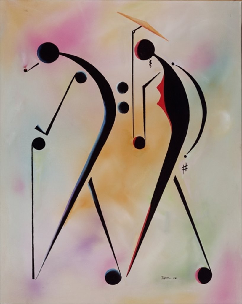 Detail of Ole Folks, 2006 by Ikahl Beckford